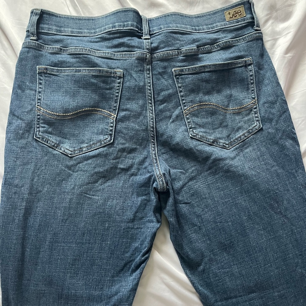 Jeans, Bootcut, Size 16 medium, Lee